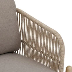 Canapé Extérieur 3 Places Deona Acacia Hespéride -Mobilier Pleinair canape exterieur 3 places deona acacia hesperide 4