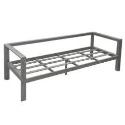 Canapé Extérieur 3 Places Evasion Graphite Hespéride -Mobilier Pleinair canape exterieur 3 places evasion graphite hesperide 1 2