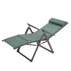 Chaise Longue Decima Hespéride Vert Olive/graphite -Mobilier Pleinair chaise longue decima hesperide vert olivegraphite 4