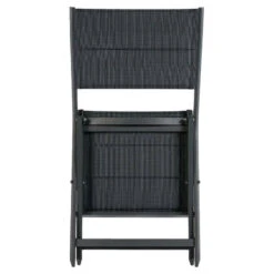 Chaise Pliante Allure Poivre Et Graphite Hespéride -Mobilier Pleinair chaise pliante allure poivre et graphite hesperide 4