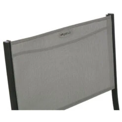 Chaise Pliante Modula Galet/graphite Hespéride -Mobilier Pleinair chaise pliante modula hesperide galet graphite 2