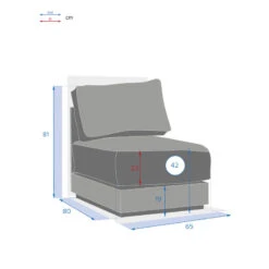 Chauffeuse 1 Place Pour Salon Allure Blanc Hespéride 8 Chauffeuse 1 Place Pour Salon Allure Blanc Hespéride -Mobilier Pleinair chauffeuse 1 place pour salon allure blanc hesperide 3