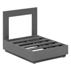 Chauffeuse 1 Place Pour Salon Allure Graphite Hespéride -Mobilier Pleinair chauffeuse 1 place pour salon allure graphite hesperide 1 2