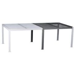 Extension Latérale Pour Pergola Majaé 3,6x3,6m Hespéride -Mobilier Pleinair extension laterale pour pergola majae 36x36m hesperide 1 2