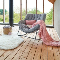 Fauteuil Bascule Extérieur Paopao Hespéride -Mobilier Pleinair fauteuil bascule exterieur paopao hesperide 6