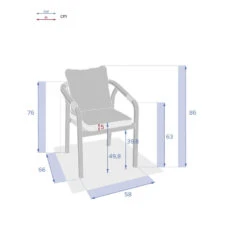 Fauteuil De Jardin Papouasie Acacia Hespéride -Mobilier Pleinair fauteuil de jardin papouasie acacia hesperide 4
