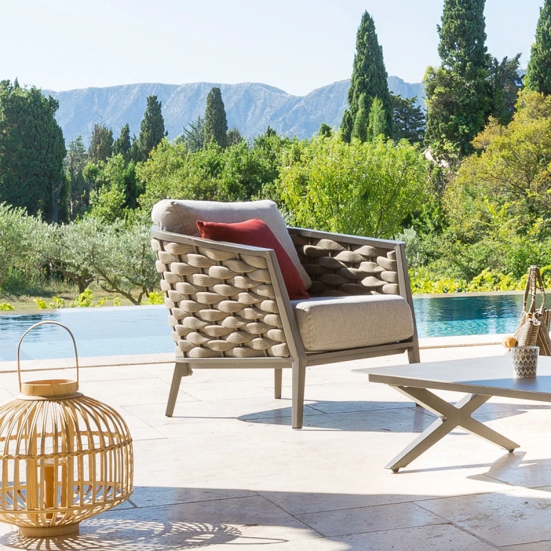 Fauteuil De Salon Extérieur 1 Place Embruns Hespéride 2 Fauteuil De Salon Extérieur 1 Place Embruns Hespéride – Image 2