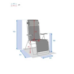 Fauteuil Détente D'extérieur Hespéride Silos Grenade -Mobilier Pleinair fauteuil detente d exterieur hesperide silos grenade 6