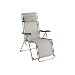 Fauteuil Détente D'extérieur Hespéride Silos Gris Galet -Mobilier Pleinair fauteuil detente d exterieur hesperide silos gris galet 2