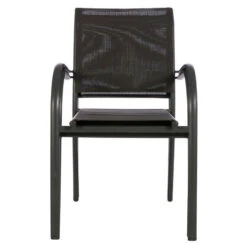 Fauteuil Empilable Piazza Hespéride Anthracite/graphite 12 Fauteuil Empilable Piazza Hespéride Anthracite/graphite -Mobilier Pleinair fauteuil empilable piazza hesperide anthracite graphite 1 4