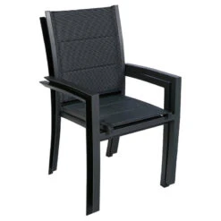 Fauteuil Extérieur Allure Poivre Graphite Hespéride -Mobilier Pleinair fauteuil exterieur allure poivre graphite hesperide 2