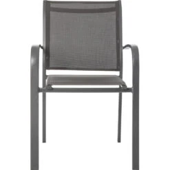 Fauteuil Extérieur Essentia Anthracite/graphite Hespéride -Mobilier Pleinair fauteuil exterieur essentia anthracite graphite hesperide 2