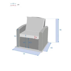 Fauteuil De Jardin Polynésia Havane Hespéride -Mobilier Pleinair fauteuil jardin polynesia havane hesperide 2