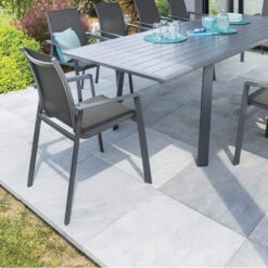 Fauteuil Pavane Hespéride Anthracite/graphite -Mobilier Pleinair fauteuil pavane hesperide anthracitegraphite 2