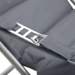 Fauteuil Relax Milos Ardoise Hespéride -Mobilier Pleinair fauteuil relax milos ardoise hesperide 1 4