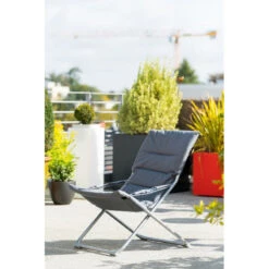 Fauteuil Relax Milos Ardoise Hespéride -Mobilier Pleinair fauteuil relax milos ardoise hesperide 1 6