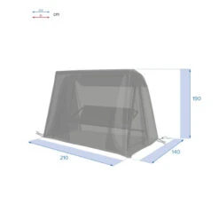 Housse De Protection Pour Balancelle Hambo Hespéride -Mobilier Pleinair housse protection pour balancelle hambo hesperide 2