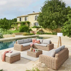 Méridienne Gauche De Salon Savinia Coloris Tahini Hespéride 7 Méridienne Gauche De Salon Savinia Coloris Tahini Hespéride -Mobilier Pleinair meridienne gauche de salon savinia coloris tahini hesperide 2