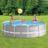 Piscine Tubulaire Ronde Prism Intex 3,66 X 0,99 M Avec Accessoires Intex