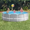 Piscine Tubulaire Ronde Prism Intex 3,66 X 1,22 M Avec Accessoires Intex