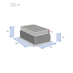 Pouf Extérieur Moorea Hespéride Savana 7 Pouf Extérieur Moorea Hespéride Savana -Mobilier Pleinair pouf exterieur moorea hesperide savana 3