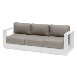 Salon De Jardin Allure Gris Minéral/blanc 5p Hespéride -Mobilier Pleinair salon de jardin allure gris mineralblanc 5p hesperide 2