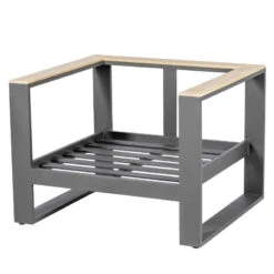 Salon De Jardin Emperia 5p En Aluminium Et Acacia Hespéride -Mobilier Pleinair salon de jardin emperia 5p en aluminium et acacia hesperide 7