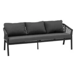 Salon De Jardin Oriengo 5 Places Anthracite/graphite Hespéride 12 Salon De Jardin Oriengo 5 Places Anthracite/graphite Hespéride -Mobilier Pleinair salon jardin oriengo 5 places anthracite graphite hesperide 2