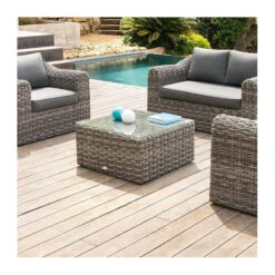 Table Basse Carrée Moorea Terre D'ombre Hespéride 6 Table Basse Carrée Moorea Terre D'ombre Hespéride -Mobilier Pleinair table basse carree moorea terre ombre hesperide 2