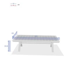 Table Basse Extérieure Bois D'acacia Papouasie Hespéride -Mobilier Pleinair table basse exterieure bois d acacia papouasie hesperide 2
