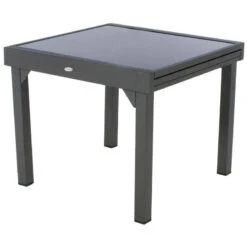 Table Piazza Extensible 8 Personnes Anthracite/graphite 7 Table Piazza Extensible 8 Personnes Anthracite/graphite -Mobilier Pleinair table piazza extensible 8 personnes anthracite graphite 2