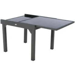 Table Piazza Extensible 8 Personnes Anthracite/graphite 8 Table Piazza Extensible 8 Personnes Anthracite/graphite -Mobilier Pleinair table piazza extensible 8 personnes anthracite graphite 3
