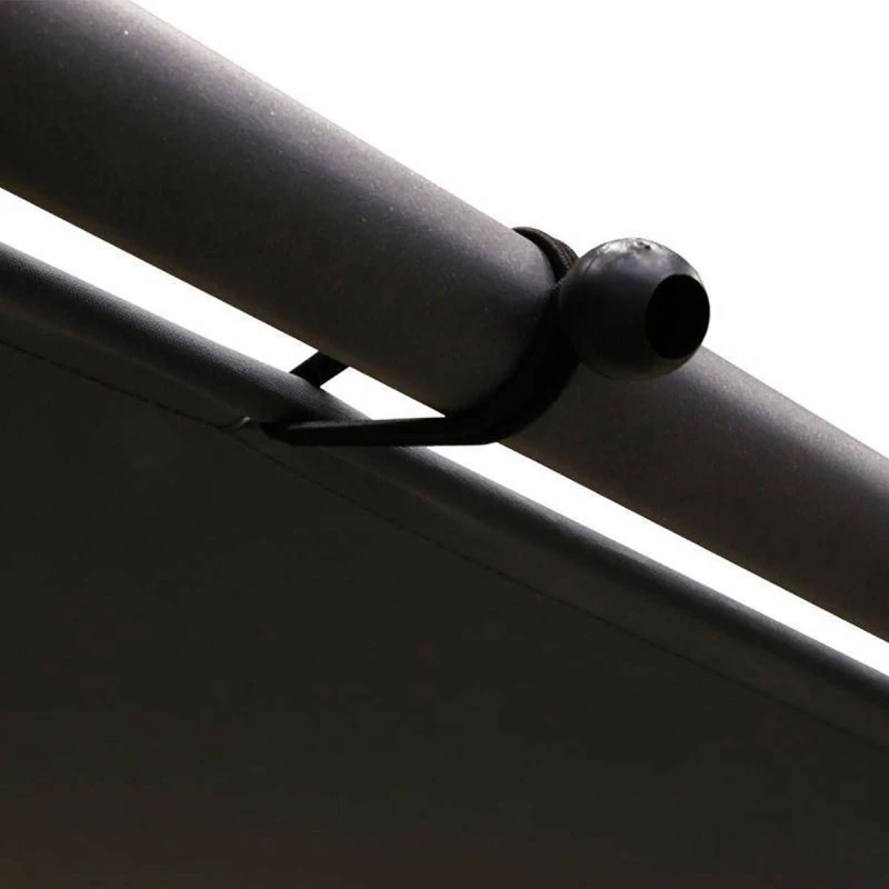 Tonnelle Certeli Carrée Forme Abri Coloris Graphite/ardoise 4 Tonnelle Certeli Carrée Forme Abri Coloris Graphite/ardoise – Image 4