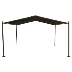 Tonnelle Certeli Carrée Forme Abri Coloris Graphite/ardoise 11 Tonnelle Certeli Carrée Forme Abri Coloris Graphite/ardoise -Mobilier Pleinair tonnelle certeli carree forme abri coloris graphite ardoise 4