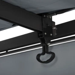 Tonnelle Moai 3x4 M Ardoise Hespéride -Mobilier Pleinair tonnelle moai 3x4 m hesperide 4