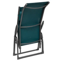 Transat 2 Positions Bleu Canard / Graphite Decima Hespéride -Mobilier Pleinair transat 2 positions bleu canard graphite decima hesperide 3