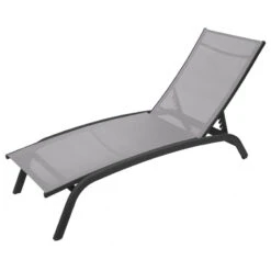 Transat Bonao Galet/graphite Hespéride -Mobilier Pleinair transat bonao galet et graphite hesperide 1 2