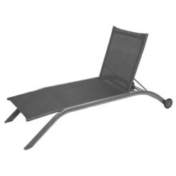 Transat Milenio Anthracite Et Graphite Hespéride -Mobilier Pleinair transat milenio anthracite graphite hesperide 2