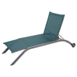 Transat Milenio Bleu Canard Et Graphite Hespéride -Mobilier Pleinair transat milenio bleu canard et graphite hesperide 2