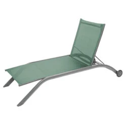 Mobilier Pleinair -Mobilier Pleinair transat milenio olive et graphite hesperide 1 1
