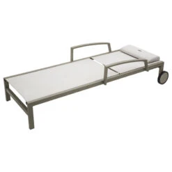 Transat Ocala Inclinable Noisette/tonka Hespéride -Mobilier Pleinair transat ocala inclinable coloris noisette taupe hesperide 3