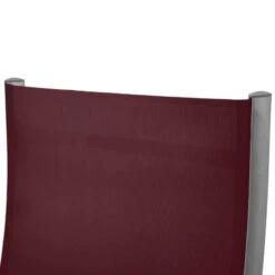 Transat Samba Pliable Et Empilable Bordeaux Hespéride -Mobilier Pleinair transat samba bordeaux hesperide 8