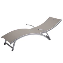 Transat Samba Pliable Et Empilable Taupe Hespéride 13 Transat Samba Pliable Et Empilable Taupe Hespéride -Mobilier Pleinair transat samba pliable et empilable taupe hesperide 4