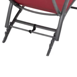 Transat Samba Pliable Grenade/graphite Hespéride -Mobilier Pleinair transat samba pliable grenadegraphite hesperide 4